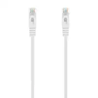 AISENS Cable de Red Latiguillo RJ45 LSZH Cat.6A 500 Mhz UTP AWG24, Blanco, 2.0M