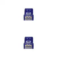 Nanocable Cable de red latiguillo RJ45 LSZH Cat.6A UTP AWG24, Azul, 1.0m