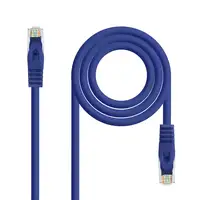Nanocable Cable de red latiguillo RJ45 LSZH Cat.6A UTP AWG24, Azul, 1.0m