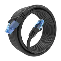 AISENS Cable De Red Latiguillo RJ45 Cat.6 UTP AWG26 CCA, Negro, 4.0 m