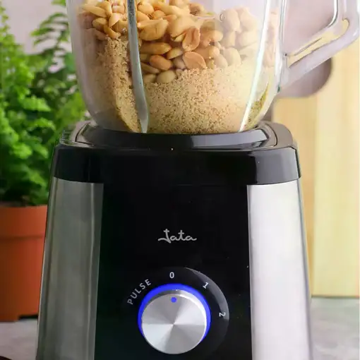 Batidora de vaso JATA BT604N de 1300 W. 2 velocidades + pulse. Pica hielo