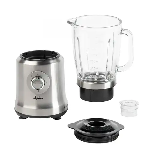 Batidora de vaso JATA JEBT1241 de 1200 W. 4 velocidades + pulse. Pica hielo