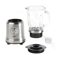 Batidora de vaso JATA JEBT1241 de 1200 W. 4 velocidades + pulse. Pica hielo