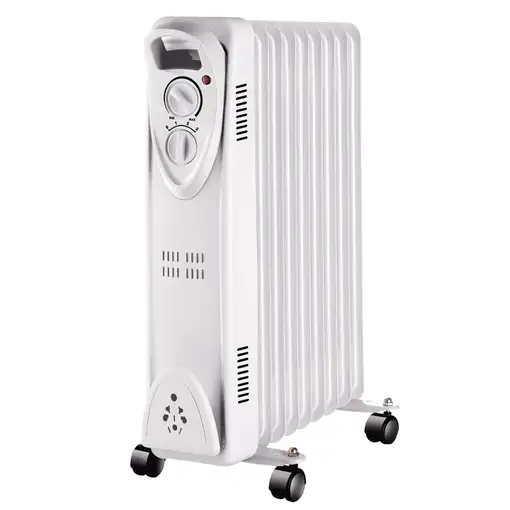 Radiador De Aceite, Klack Energio 2000, 9 Elementos, 2000w, Blanco