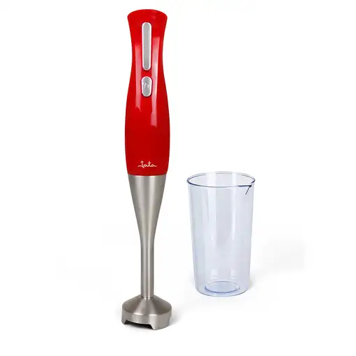 Batidora de mano JATA JEBT1852 de 900 W. 2 cuchillas. Con vaso medidor