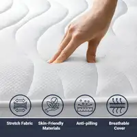 The White Stone Colchón Basic Individual 75x170 Memory|H20 cm|M. in Italy