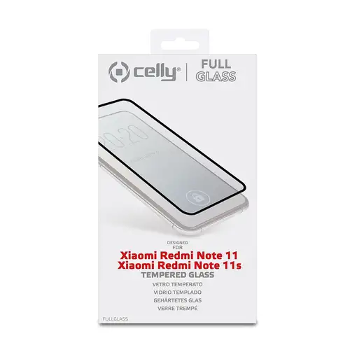 Celly FULLGLASS1021BK protector de pantalla o trasero para teléfono móvil Xiaomi 1