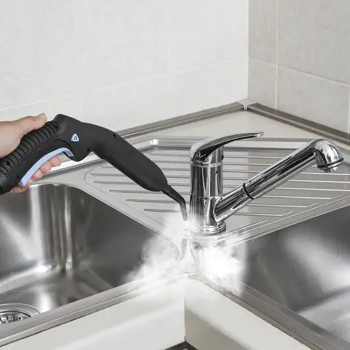 Ariete 4146/02 Limpiador a vapor de cilindro 1,6 L 1500 W Azul, Blanco
