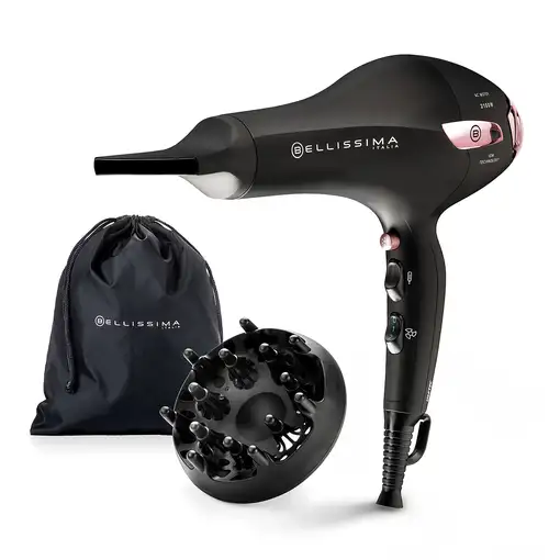 Bellissima P7 3200 secador 2100 W Negro, Rosa