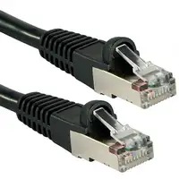 Lindy 47179 cable de red Negro 2 m Cat6 S/FTP (S-STP)