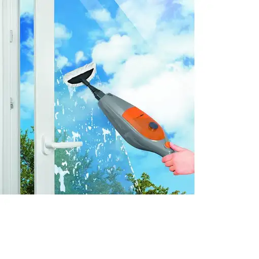 Clatronic DR 3539 Limpiador a vapor portátil 0,3 L 1500 W Gris, Naranja
