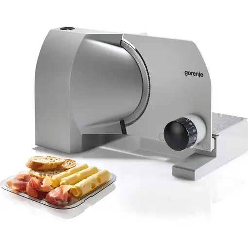 Gorenje R708A rebanadora Eléctrico 100 W Acero inoxidable
