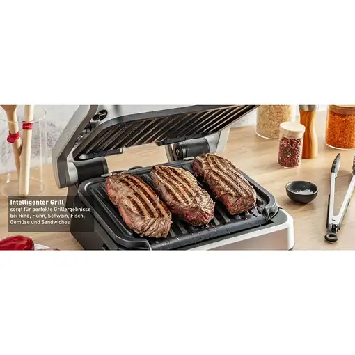 Tefal OptiGrill 2in1 GC773D parrilla eléctrica de contacto