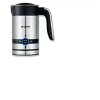 Severin SM 3584 espumador o calentador de leche Automático Negro, Acero inoxidable