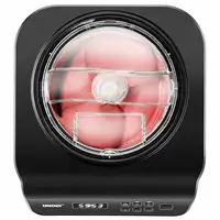 Unold 48825 máquina para helados Compresor de helados 1,2 L 135 W Negro, Plata
