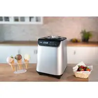 Unold 48825 máquina para helados Compresor de helados 1,2 L 135 W Negro, Plata