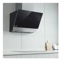 LG HCEZ2428B campana De pared Negro, Acero inoxidable C 630 m³/h