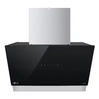 LG HCEZ2428B campana De pared Negro, Acero inoxidable C 630 m³/h