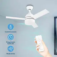 Grunkel SKYECO-42 ventilador Blanco, Madera