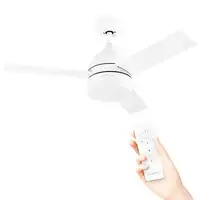 Grunkel SKYECO-42 ventilador Blanco, Madera