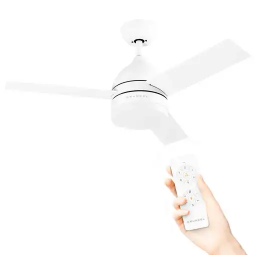 Grunkel SKYECO-42 ventilador Blanco, Madera