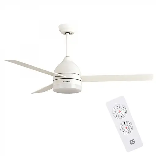 Grunkel SKYECO-42 ventilador Blanco, Madera