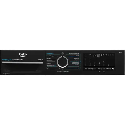 Beko b300 BM3WFU41041W lavadora Carga frontal 10 kg 1400 RPM Negro, Blanco
