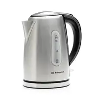 Orbegozo KT 6024 tetera eléctrica 1,7 L 2200 W Acero inoxidable