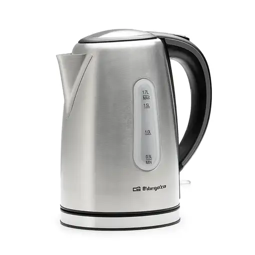 Orbegozo KT 6024 tetera eléctrica 1,7 L 2200 W Acero inoxidable