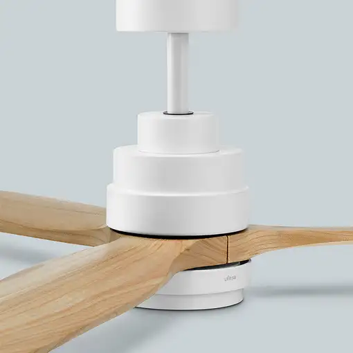 Ufesa 84105845 ventilador Blanco, Madera