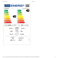 Hisense WD3S9043BW3 lavadora-secadora Independiente Carga frontal Blanco D