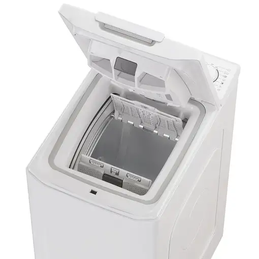 Candy TCA473D3-S lavadora Carga superior 7 kg 1400 RPM Blanco