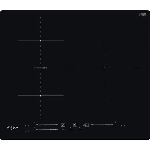 Whirlpool WB S5560 NE hobs Negro Integrado 60 cm Con placa de inducción 3 zona(s)