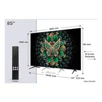 TCL C6K 85C6K Televisor 2,16 m (85") 4K Ultra HD Smart TV Wifi Metálico