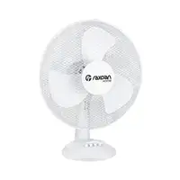 Ventilador de Mesa 16\ 40cm 40W 3 Velocidades Up Comfort Blanco Raydan Home