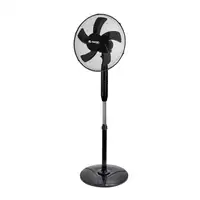 Ventilador de Pie con Mando 16\ 40cm 40W 3 Velocidades AirMax Negro Raydan Home
