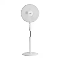 Ventilador de Pie 16\ 40cm 40W 3 Velocidades White Comfort Blanco Raydan Home