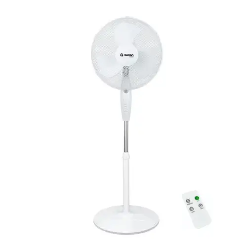 Ventilador de Pie con Mando 16\ 40cm 40W 3 Velocidades Neos Comfort Raydan Home
