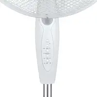 Ventilador de Pie con Mando 16\ 40cm 40W 3 Velocidades Neos Comfort Blanco O91