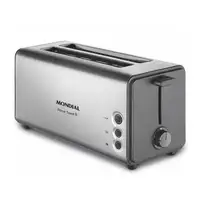Mondial T-16 tostadora 5 4 rebanada(s) 1400 W Acero inoxidable