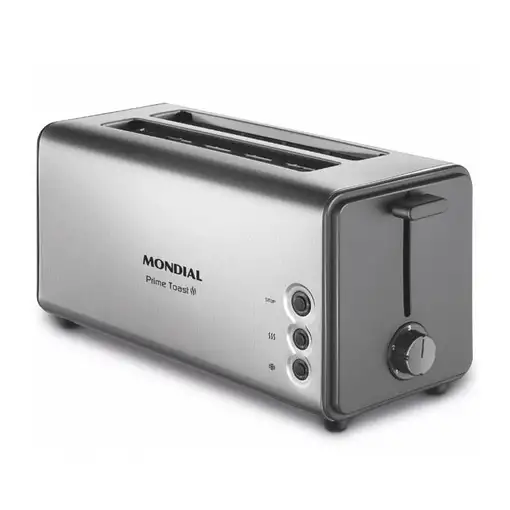 Mondial T-16 tostadora 5 4 rebanada(s) 1400 W Acero inoxidable