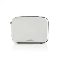 Nedis KABT510EWT tostadora 6 2 rebanada(s) 900 W Blanco