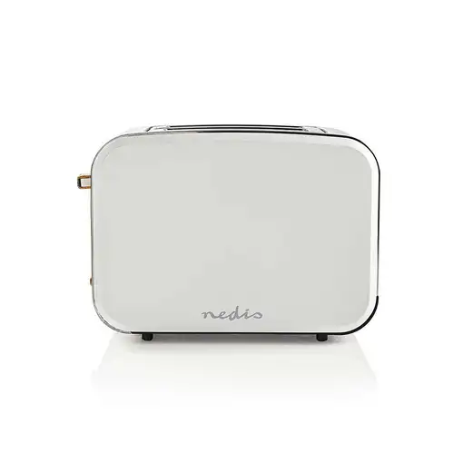 Nedis KABT510EWT tostadora 6 2 rebanada(s) 900 W Blanco
