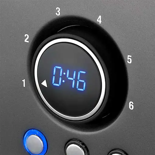Haeger TO-14D.013A tostadora 6 1400 W Negro