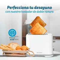 Grunkel TSB-EASYTOAST tostadora 6 2 rebanada(s) 870 W Blanco