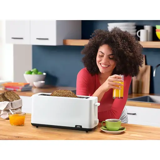 Braun HT 1110 8 2 rebanada(s) 1030 W Blanco