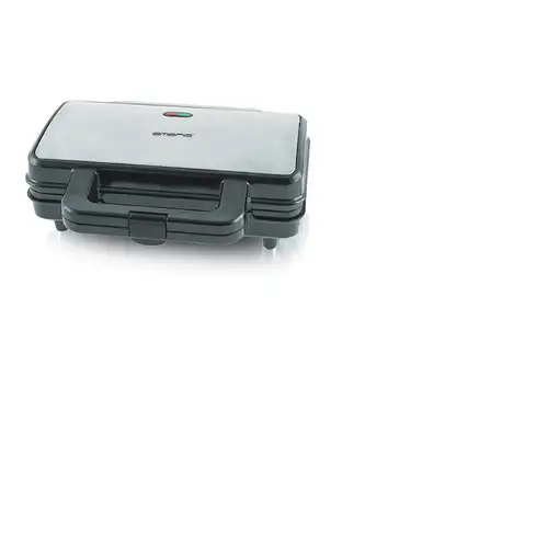 Emerio ST-125833 sandwichera 900 W Negro, Acero inoxidable