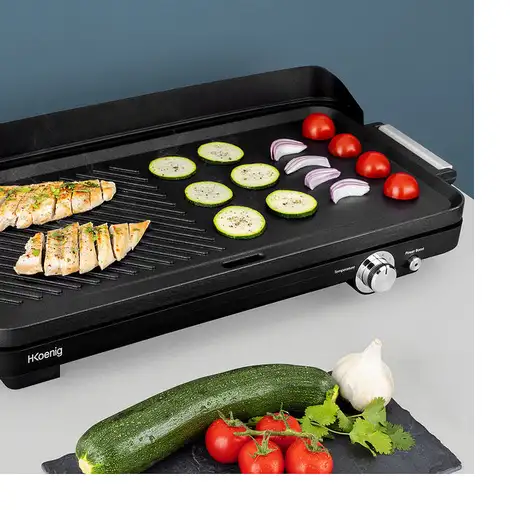 H.Koenig GRX330 parrilla eléctrica de contacto