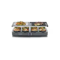 Severin RG 2376 parrilla de interior 8 personas(s) 1300 W Negro