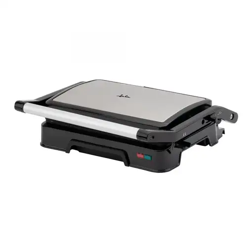 Parrilla eléctrica grill JATA JEGR1124 con placas rayadas (23 x 14,5 cm). 1000 W